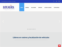 Tablet Screenshot of localiza.com.gt